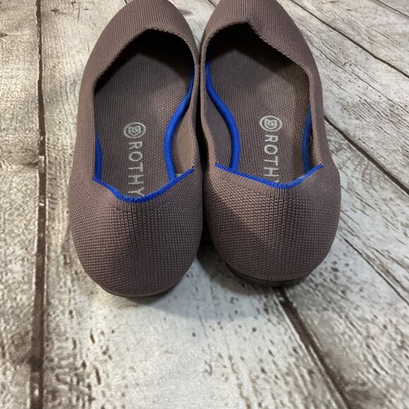 Rothys The Flat Sz 8 Mink Retired - Picture 4 of 6